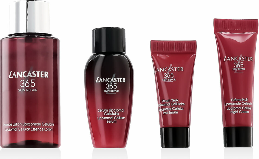 Lancaster 365 Skin Repair Lancaster 365 Skin Repair Liposomal Cellular pleťová esence na obličej 30 ml + Lancaster 365 Skin Repair Liposomal Cellular Serum sérum vyplňující vrásky 10