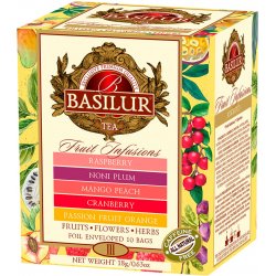 BASILUR Fruit Infusions Assorted Vol.III přebal 10 gastro sáčků