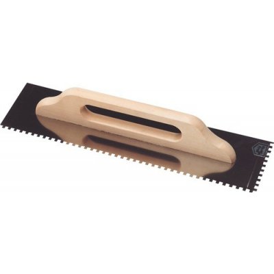 Hladítko zuby 6 mm, 500 x 130 mm, nerez – Sleviste.cz