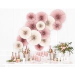 Závěsné rozety světle růžové – Sleviste.cz