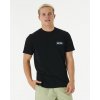 Pánské Tričko Rip Curl Surf Revivial Sunset TEE black