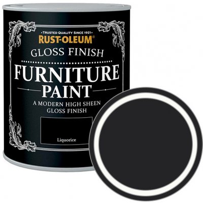 Rust-Oleum Gloss Finish Furniture Paint 0,75 l lékořicová – Zbozi.Blesk.cz