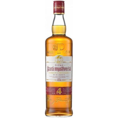 Stará Žitná Myslivecká Bourbon Cask Reserve 4y 40% 0,5 l (holá láhev)