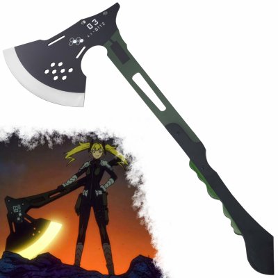 CHZ ocelová sekera KIKORU SHINOMIYA Kaiju No.8 – Sleviste.cz