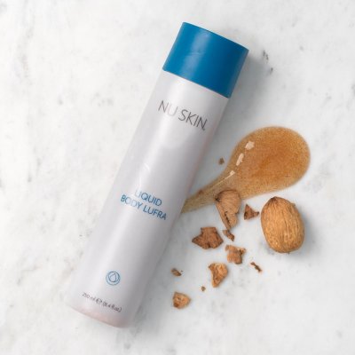 Nu Skin Liquid Body Lufra tělový peeling 250 ml – Zboží Dáma
