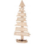 MagicHome Dekorace Woodeco XS001 Strom s tabulkami 40x17 cm bal. 2 ks ST8090155 – Hledejceny.cz