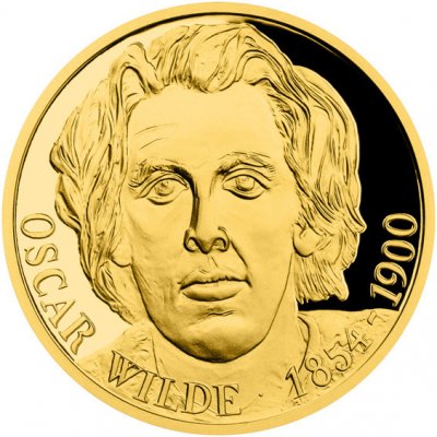 Česká mincovna Zlatá půluncová mince Oscar Wilde 15,56 g – Zbozi.Blesk.cz