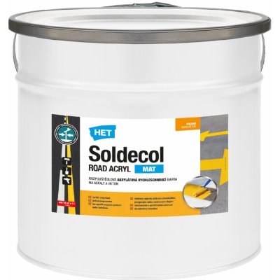 HET Soldecol ROAD ACRYL M 10 l Bílá – Hledejceny.cz