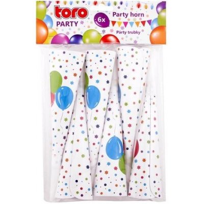Toro Trubky papírové 19 cm 6 ks – Zboží Dáma