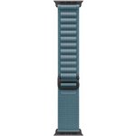 Apple Watch 49mm světle modrý Alpský tah - Large - provedení z černého titanu MG9M4ZM/A – Sleviste.cz