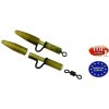 Rybářská karabinka a obratlík Extra Carp Heavy Lead Clips