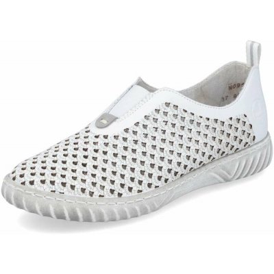 Rieker Dámské mokasiny N0965-80 weiss – Zboží Dáma