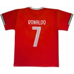 Sportdres Fotbalový dres Ronaldo 7 Portugalsko červený – Zboží Dáma
