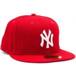 New Era 59F League Basic MLB New York Yankees Scarlet/White Logo – Hledejceny.cz