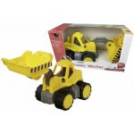 BIG Nakladač Power Worker Wheel Loader + Figurinepracovní stroj 47 cm gumová kola od 2 let – Hledejceny.cz