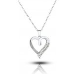 Olivie Stříbrný řetízek srdce 7102 – Zboží Dáma