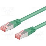 Goobay 94140 Patch S/FTP Cat 6a RJ45 vidlice z obou stran lanko Cu – Zboží Živě