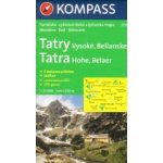 TM VYSOKÉ TATRY KOMPASS 2130 1:25 000 VYSOKÉ + BELIANSKE – Hledejceny.cz