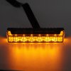 Exteriérové osvětlení PROFI SLIM výstražné LED světlo vnější, do mřížky, oranžové, 12-24V, ECE R65
