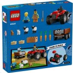LEGO® City 60461 Červený traktor s přívěsem a ovcemi – Zboží Živě LEGO® City 60461 Červený traktor s přívěsem a ovcemi – Zboží Živě