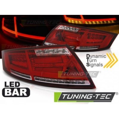 Světla zadní AUDI TT 04.06-02.14 RED WHITE LED BAR – Hledejceny.cz