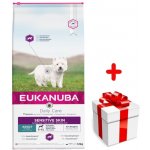 Eukanuba Daily Care Sensitive Skin 12 kg – Zboží Mobilmania