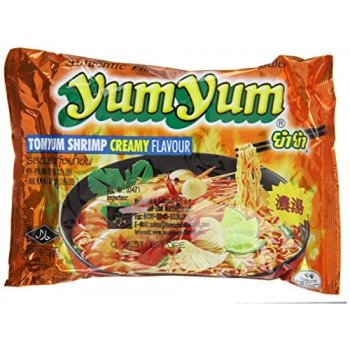 YumYum Instantní nudlová polévka s příchutí Tom Yum Creamy 70 g