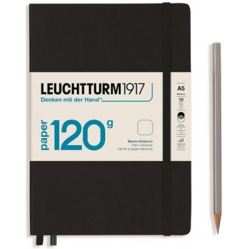 Leitz zápisník Complete A5 čtvereček černý