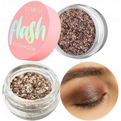 Claresa Třpytivé lesklé oční stíny flash 03 midnight aura 3 g – Zbozi.Blesk.cz