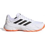 adidas Courtjam Control 3 Tennis Shoes Ftwr White/Core Black/Lucid Orange – Zboží Mobilmania