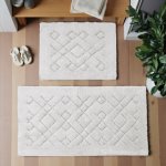 Nej-koberce Boston 12 krémová 50x60 cm a 60x100 cm – Sleviste.cz