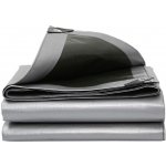 ShopJK KRYCÍ plachta STŘÍBRNO ČERNÁ 3X7 M 260G/M2 – HobbyKompas.cz