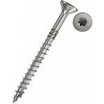 Fischer 657091 - Vrut univerzální do dřeva pr. 5 x 70/42 mm částečný závit, zapuštěná hlava TX 20, Inox, nerez A2 (balení 100ks) – Sleviste.cz