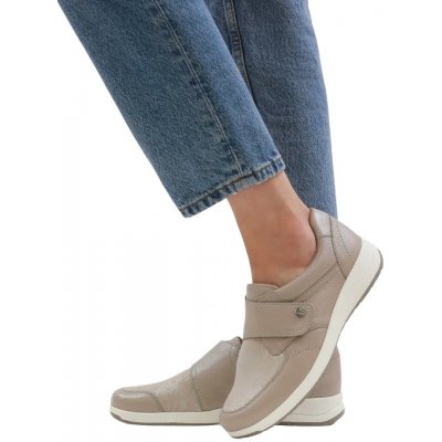 Caprice Dámské polobotky 9 24710 46 345 taupe – Sleviste.cz