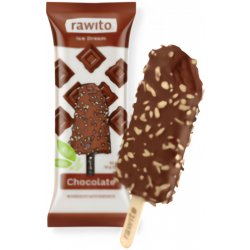 RAWITO Čokoládová zmrzlina v čokoládě sypaná lískovými oříšky 65 ml