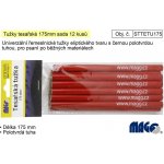 MAGG Tesařská tužka 175 mm - červená, balení 12 ks – Sleviste.cz