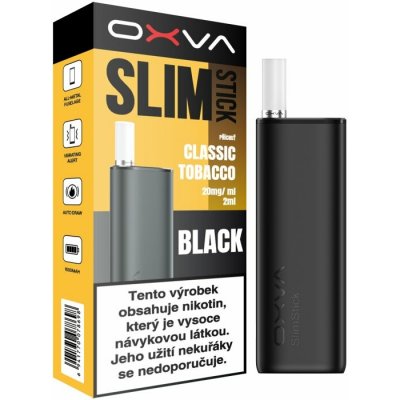Oxva SlimStick X Pod Kit 1400 mAh Black – Zbozi.Blesk.cz