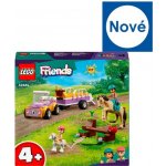 LEGO® Friends 42634 Přívěs pro přepravu koní a poníků – Zboží Živě