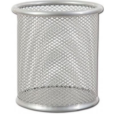 Kovový kalíšek na tužky CONCORDE, stříbrný – Sleviste.cz