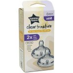 Tommee Tippee náhradní savičky C2N variabilní průtok 2ks 424587TT – Zboží Dáma