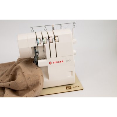 De-park tlumící podložka pod šicí stroj - smetanová – Zboží Mobilmania