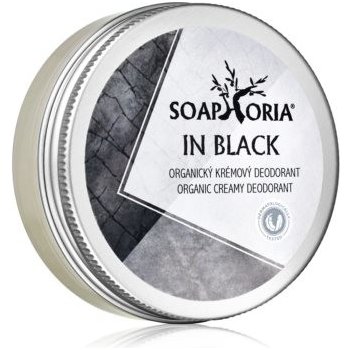 Soaphoria Men Organický krémový deodorant In Black 50 ml