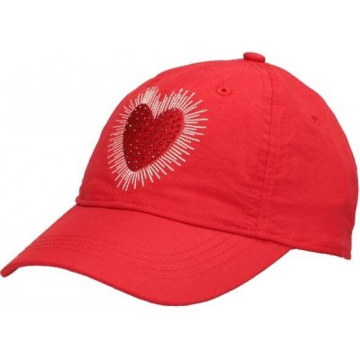 Finmark Kids Summer Cap Letní dětská sportovní červená – Sleviste.cz
