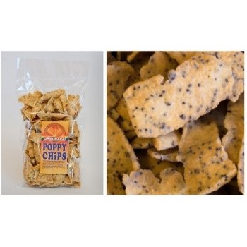 Damodara Makové chipsy 150g