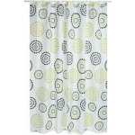 MSV DOTS motiv kruhy bílo-zelený 180 x 200 cm – Sleviste.cz