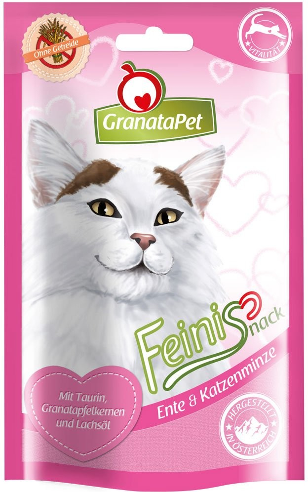 GranataPet Feinis drůbeží maso a šanta kočičí 50 g