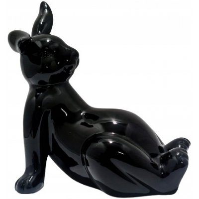 Velikonoční figurka keramický zajíc 23 cm
