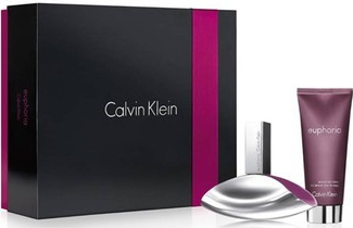 Calvin Klein Euphoria EDP 100 ml + tělové mléko Euphoria 100 ml dárková sada