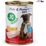 JK Animals Fish & Pumpkin Premium Paté with Chunks superprémiová masová 400 g – Zboží Mobilmania