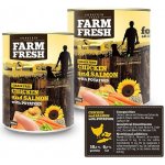 Topstein Farm Fresh kuřecí a losos s bramborami 800 g – Zboží Mobilmania